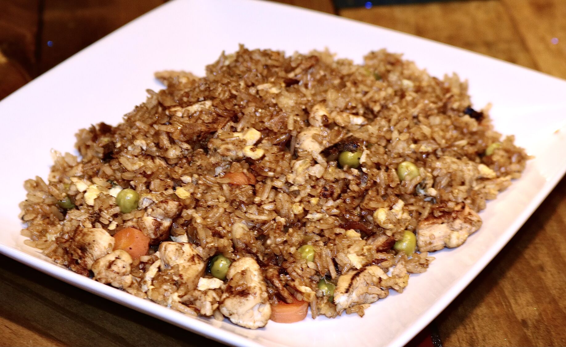 Wicked Asian Wings Rice Plate